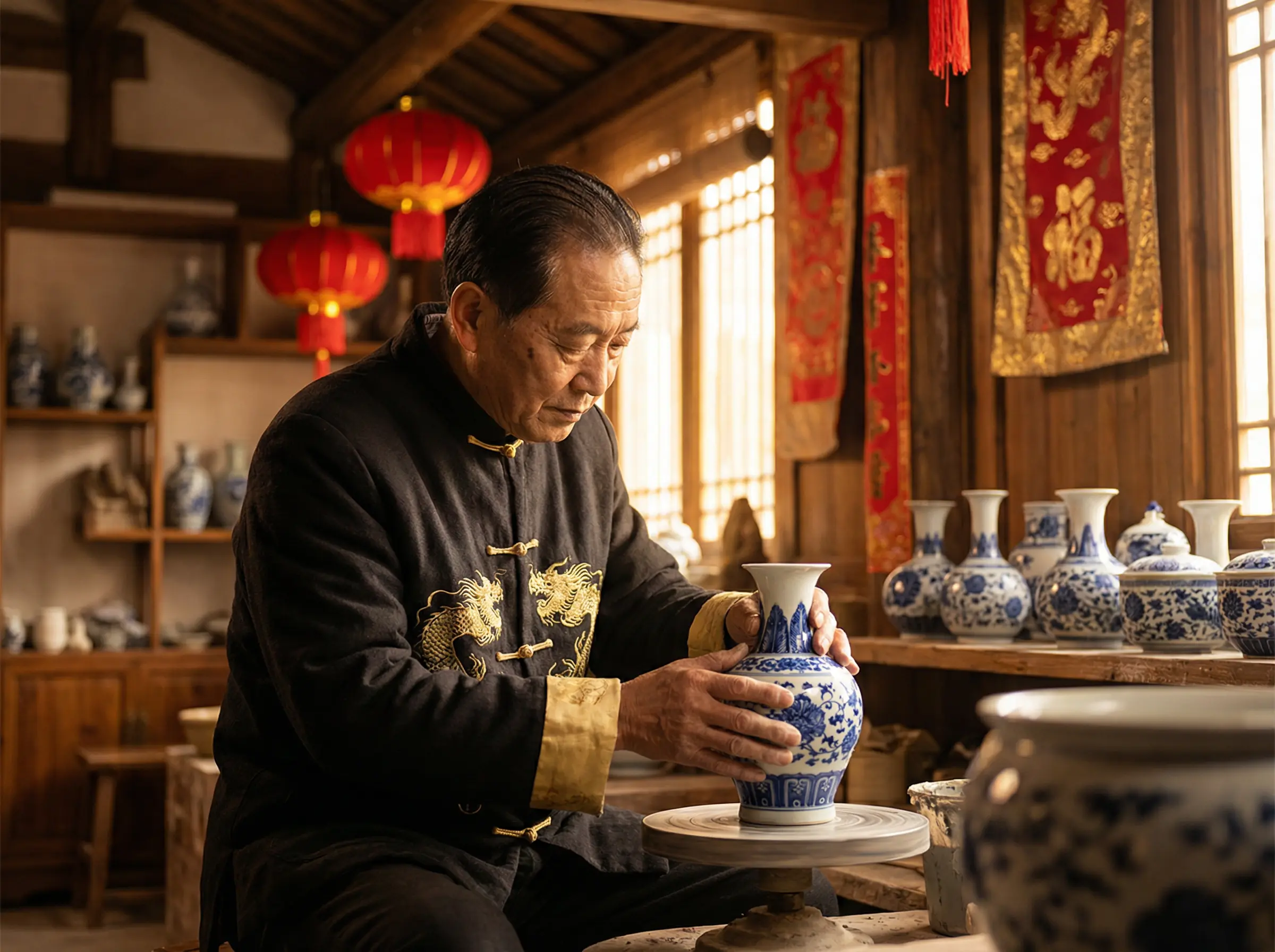 四季倾城 瓷器工艺视频封面